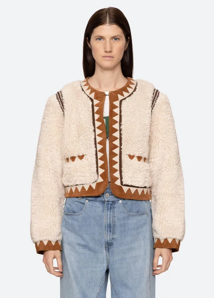 Women Outerwear Sea New York Ginevra Jacket Cream