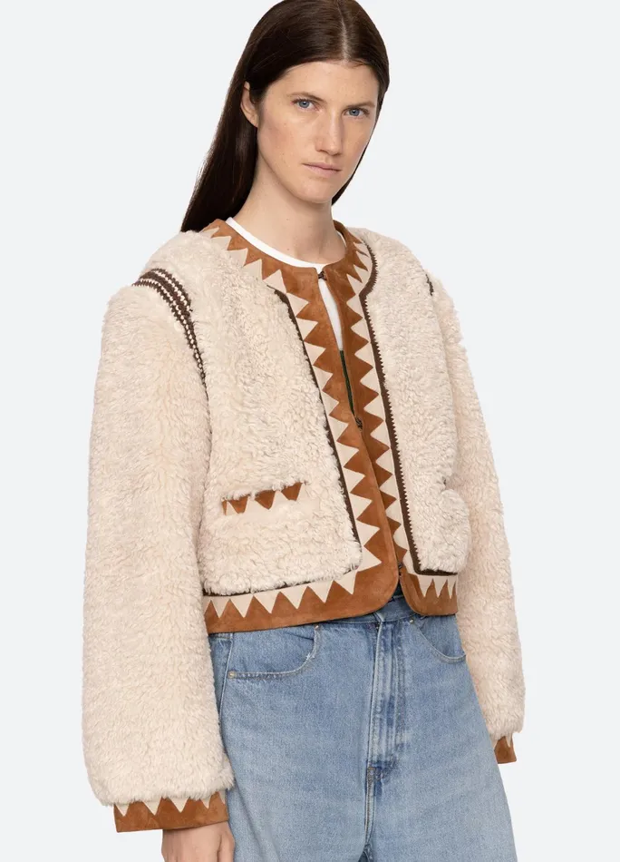 Women Outerwear Sea New York Ginevra Jacket Cream