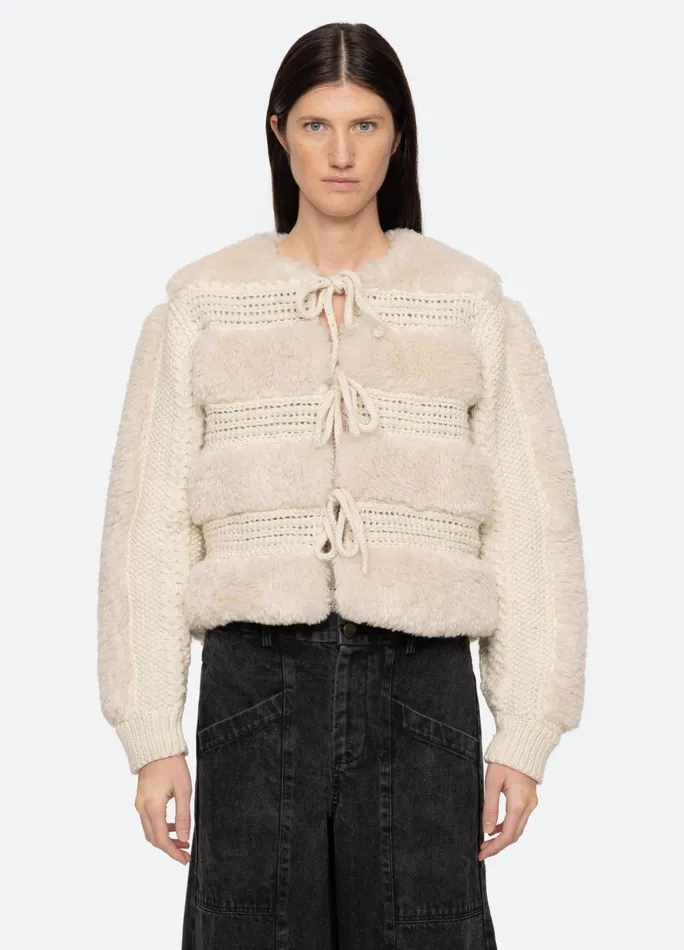 Women Outerwear Sea New York Gisele Jacket Cream