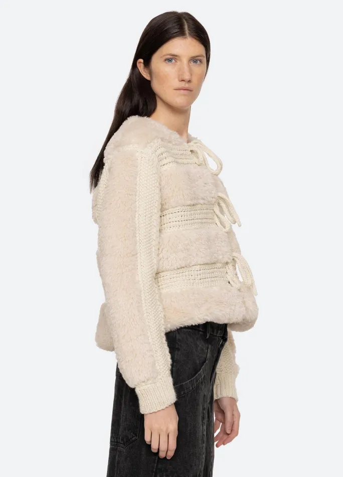 Women Outerwear Sea New York Gisele Jacket Cream