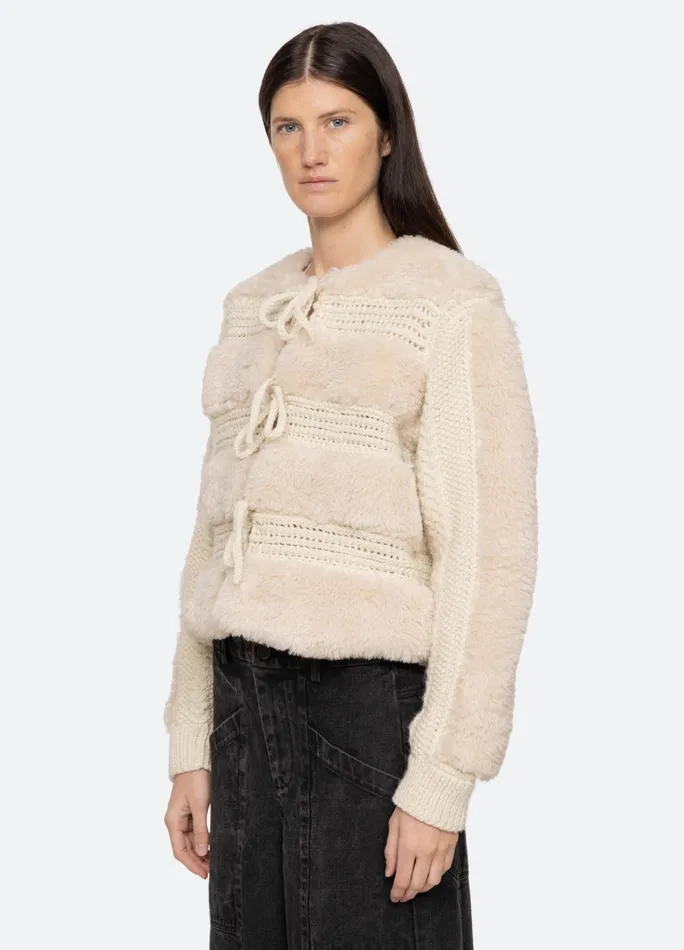 Women Outerwear Sea New York Gisele Jacket Cream