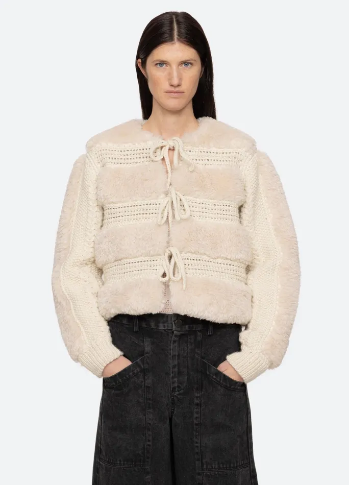 Women Outerwear Sea New York Gisele Jacket Cream