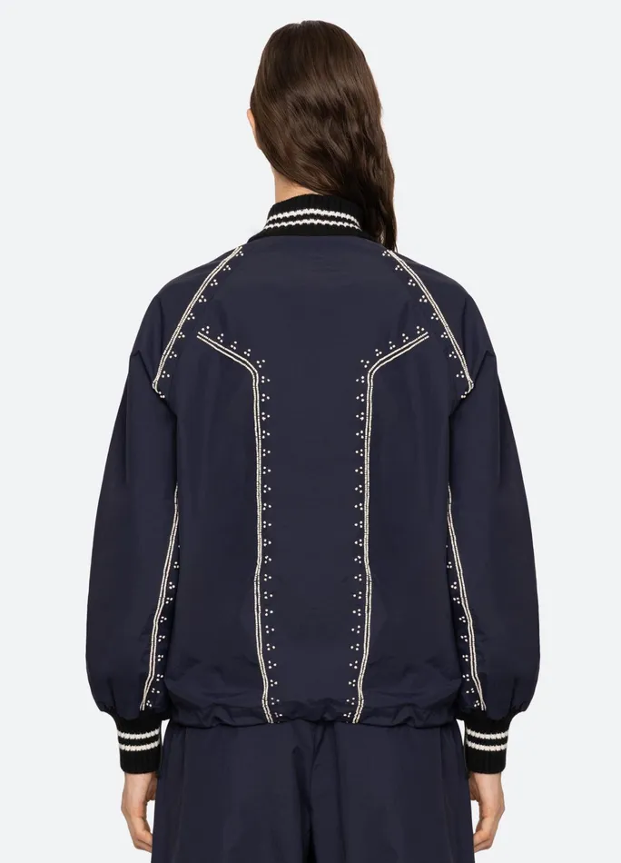 Women Outerwear Sea New York Mille Windbreaker Navy