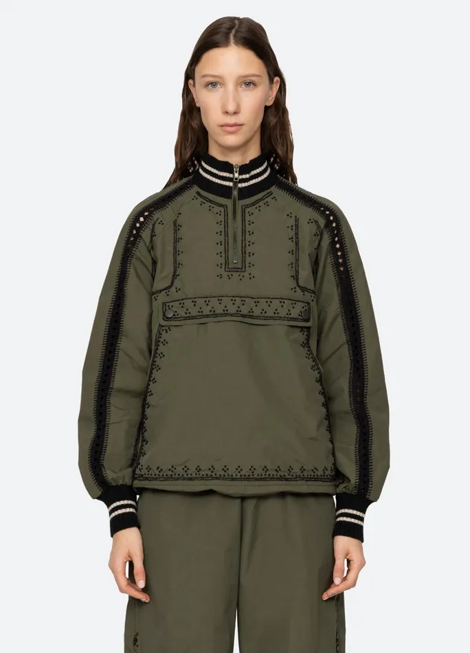 Women Outerwear Sea New York Mille Windbreaker Navy