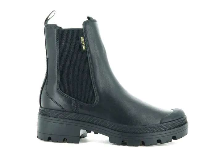 Women PALLABASE CHELSEA LEATHER Palladium Boots