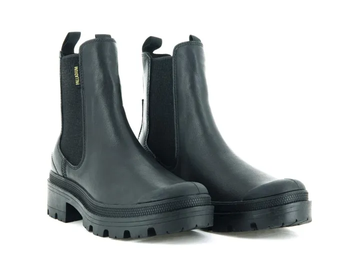 Women PALLABASE CHELSEA LEATHER Palladium Boots