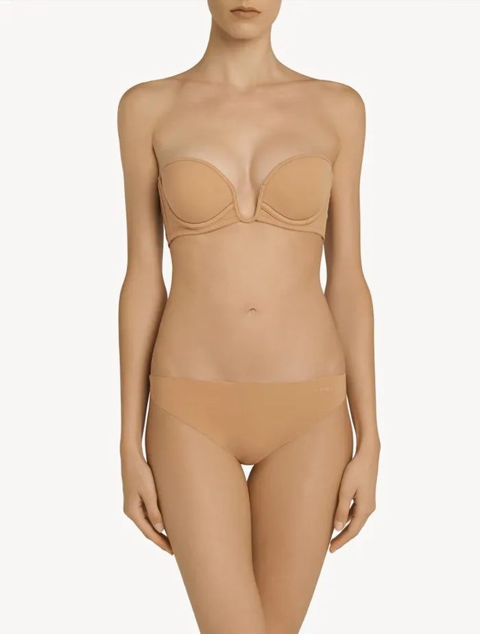 Women Panties La Perla Amarettocoloured Thong