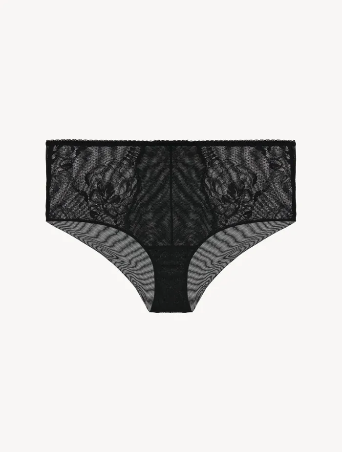 Women Panties La Perla Black Lace Highwaisted Brief
