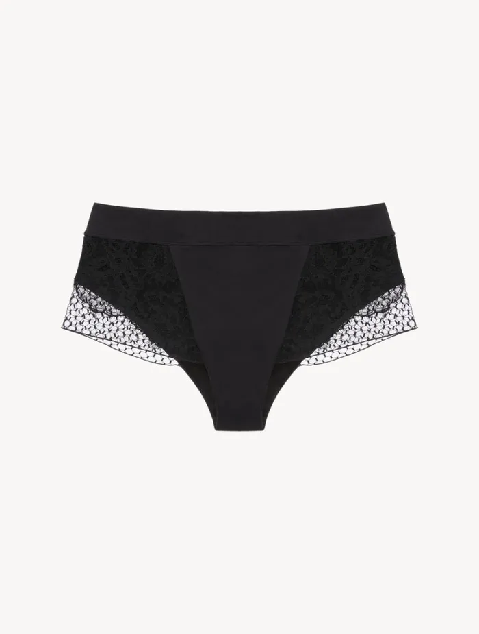 Women Panties La Perla HighWaisted Brief With Leavers Lace