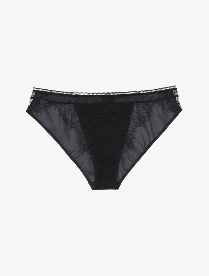 Women Panties La Perla Lace Brief In Onyx
