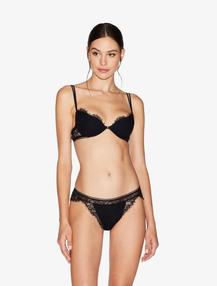 Women Panties La Perla Lace Brief In Onyx