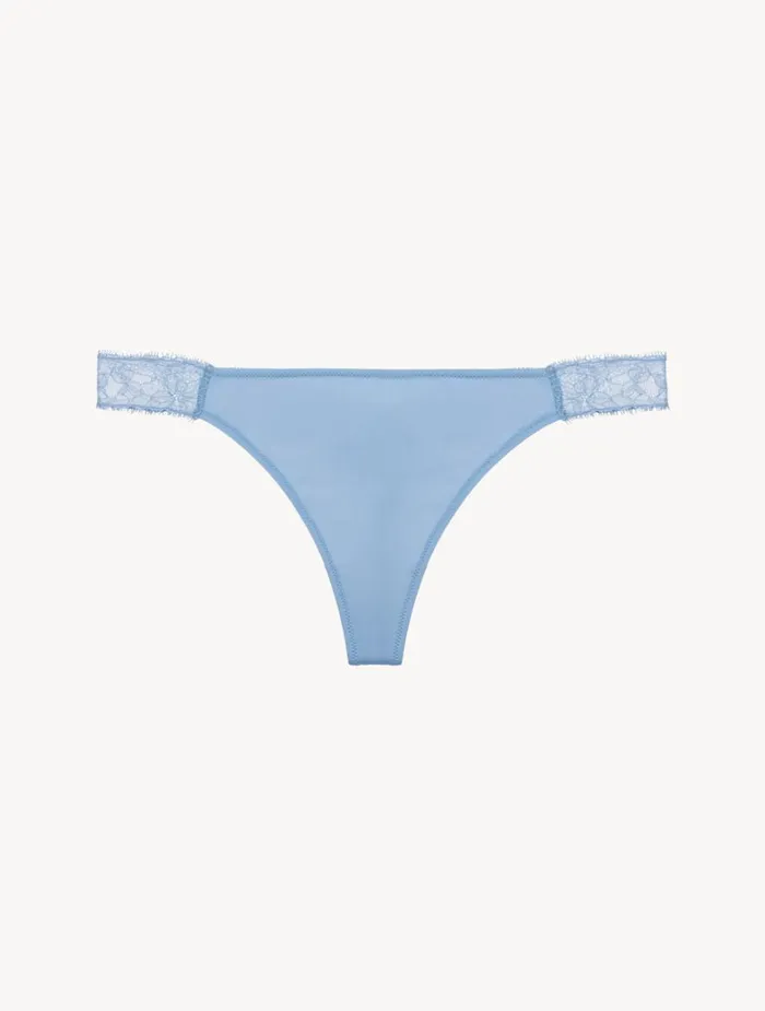 Women Panties La Perla Lace Thong In Azure