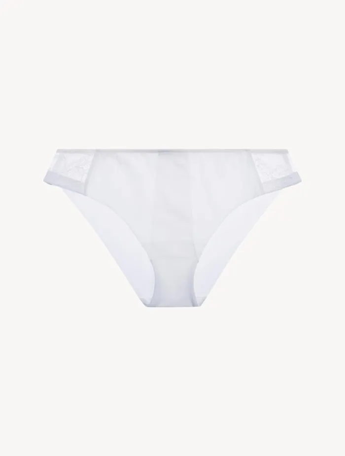 Women Panties La Perla White Mid Rise Briefs