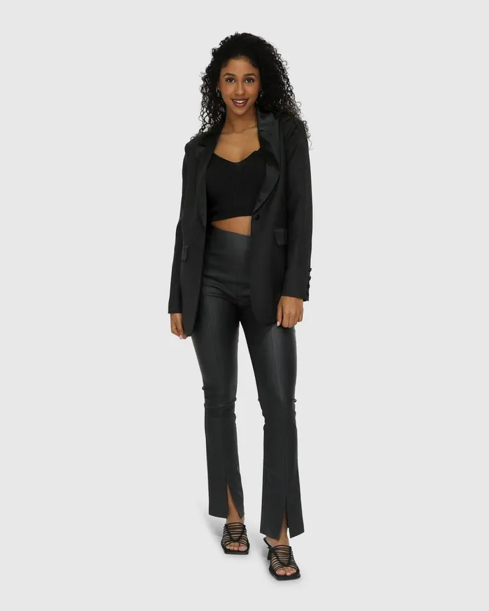 Women Pants and Skirts Belle and Bloom Midnight Rider Bootleg Pant 8211 Black