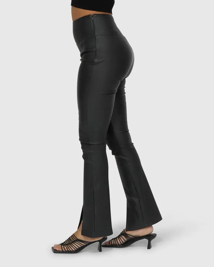 Women Pants and Skirts Belle and Bloom Midnight Rider Bootleg Pant 8211 Black