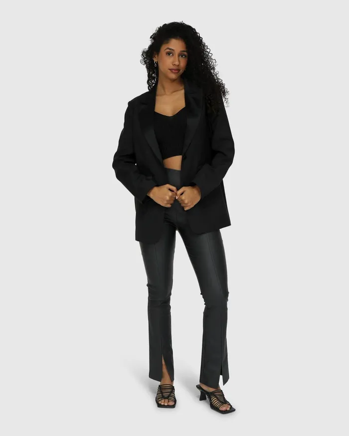 Women Pants and Skirts Belle and Bloom Midnight Rider Bootleg Pant 8211 Black