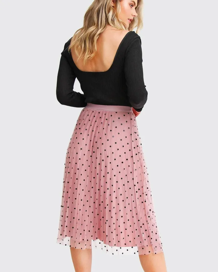 Women Pants and Skirts Belle and Bloom Mixed Feeling Reversible Skirt 8211 Pink