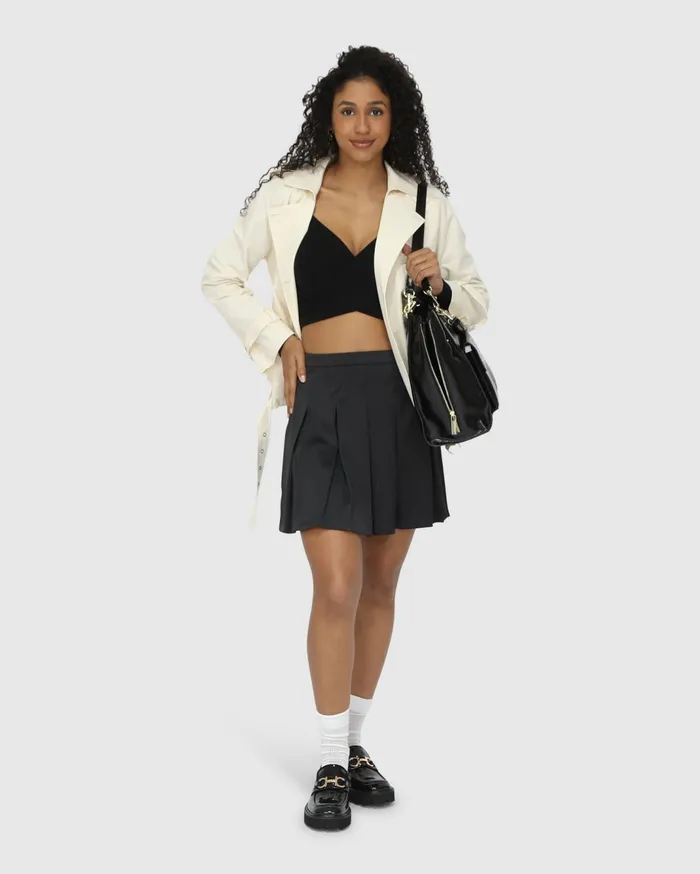 Women Pants and Skirts Belle and Bloom Palm Breeze Tennis Skort 8211 Black
