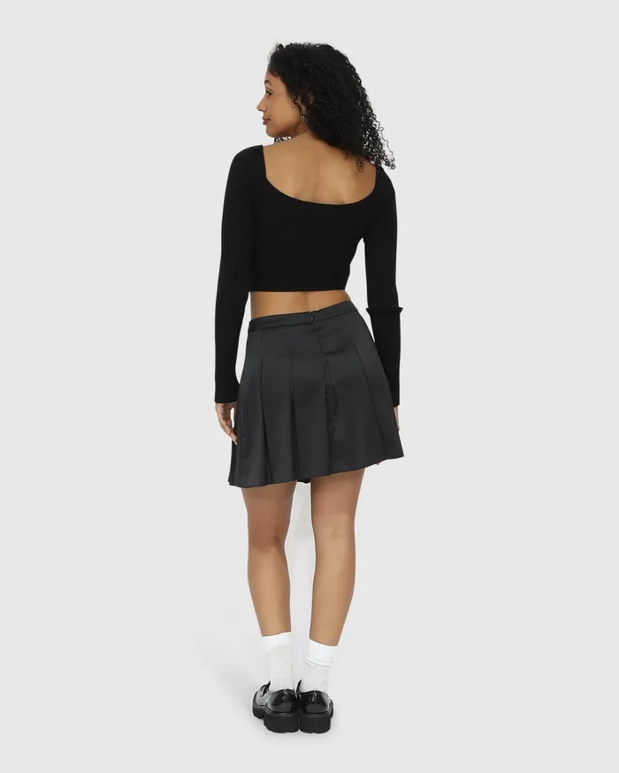 Women Pants and Skirts Belle and Bloom Palm Breeze Tennis Skort 8211 Black