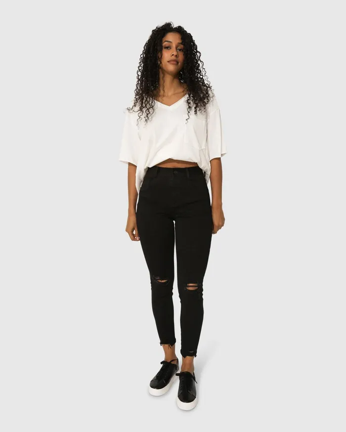 Women Pants and Skirts Belle and Bloom Skinny Dip Jeans 8211 Black