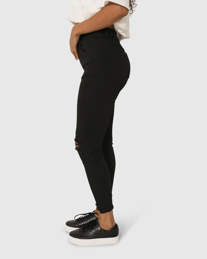 Women Pants and Skirts Belle and Bloom Skinny Dip Jeans 8211 Black