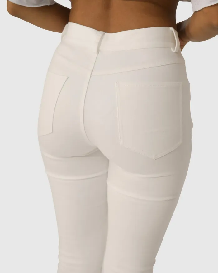Women Pants and Skirts Belle and Bloom Skinny Dip Jeans 8211 White