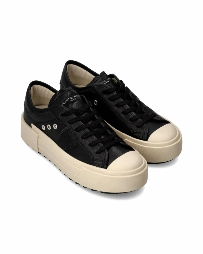 Women Paris Haute Sneakers Black Shoes For Woman Paris Philippe Model Paris Casual
