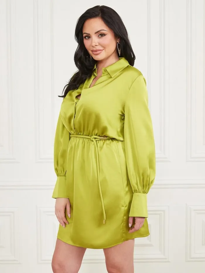 Women Petra Dress Take Root Green Marciano Dresses