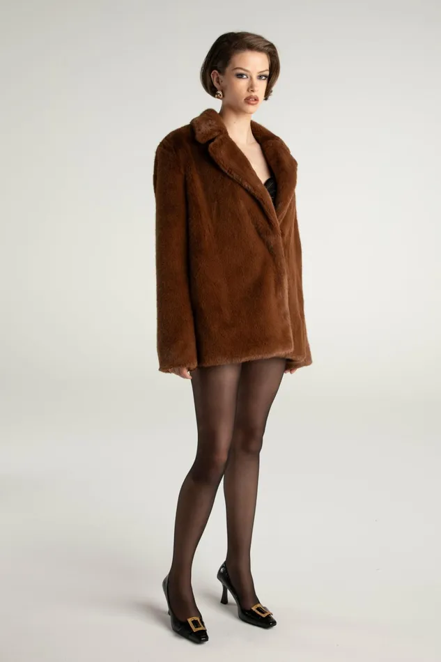 Women Phoebe Fur Jacket Nana Jacqueline Outerwear