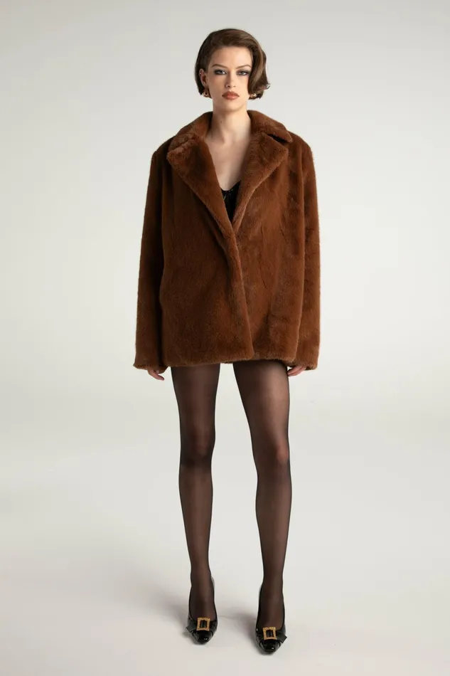 Women Phoebe Fur Jacket Nana Jacqueline Outerwear
