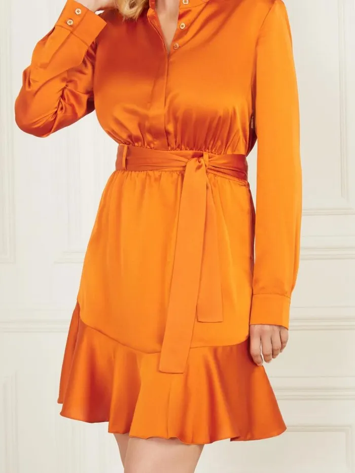 Women Phoenix Rising Dress Island Sunset Marciano Dresses Women Phoenix Rising Dress Island Sunset Marciano Dresses