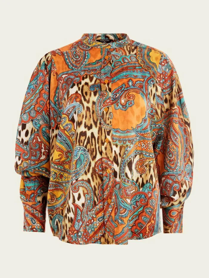 Women Phoenix Rising Yvonne Blouse Phoenix Rising Print Marciano Tops And Sweaters Women Phoenix Rising Yvonne Blouse Phoenix Rising Print Marciano Tops And Sweaters