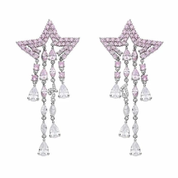 Women Pink Aria Earring Nana Jacqueline Earrings