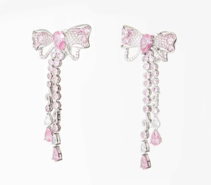 Women Pink Dakota Butterfly Earrings Nana Jacqueline Earrings