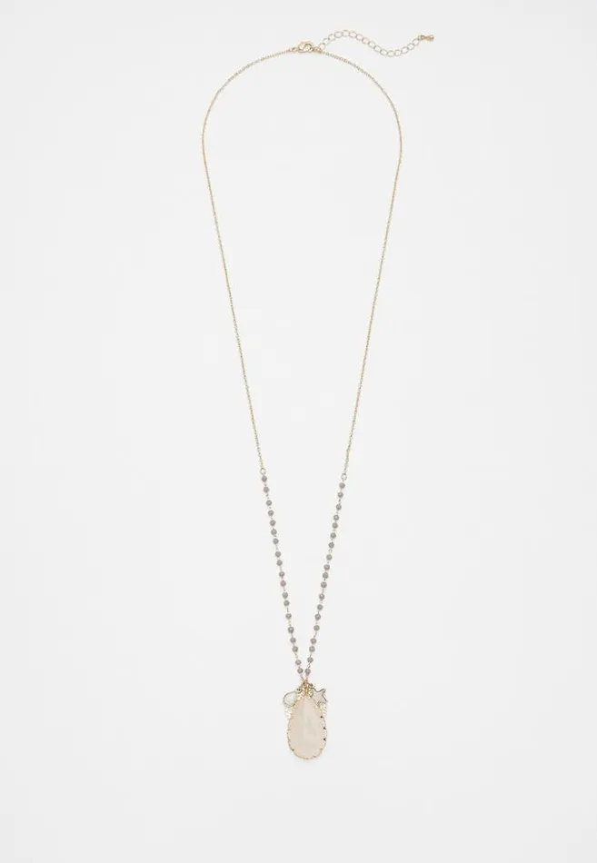 Women Pink Stone Star Cluster Necklace Maurices Jewelry