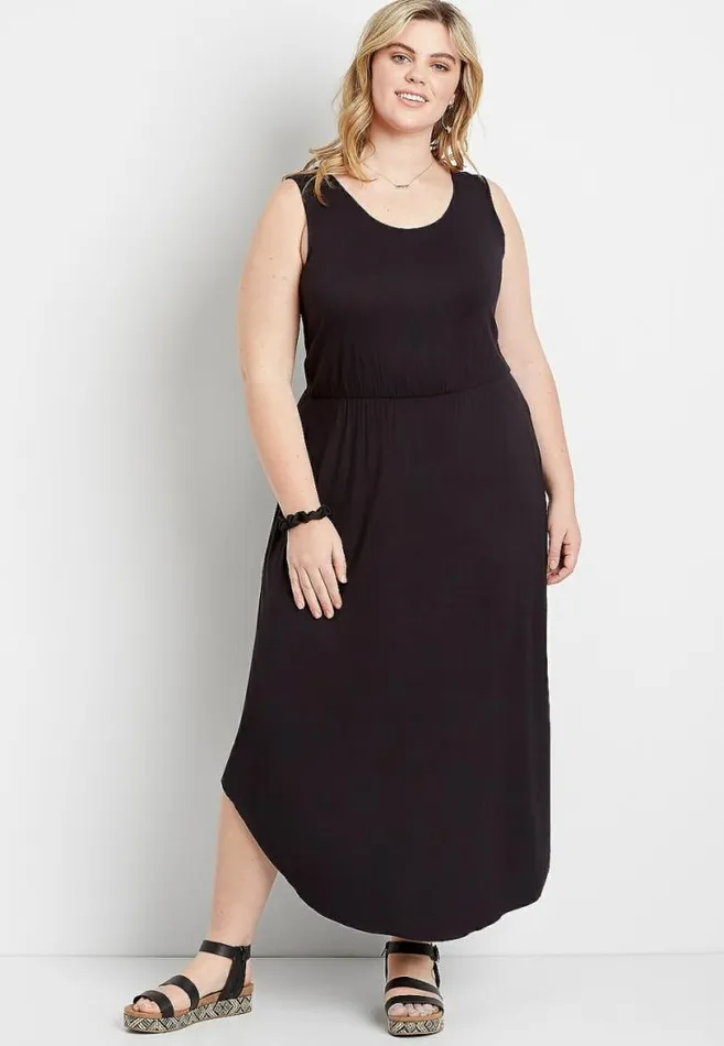 Women Plus Size 247 Sleeveless Maxi Maurices Plus Dresses and Jumpsuits