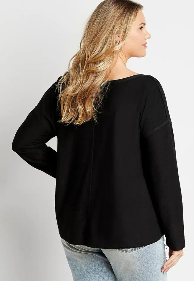 Women Plus Size Americana Pullover Maurices Plus Tops