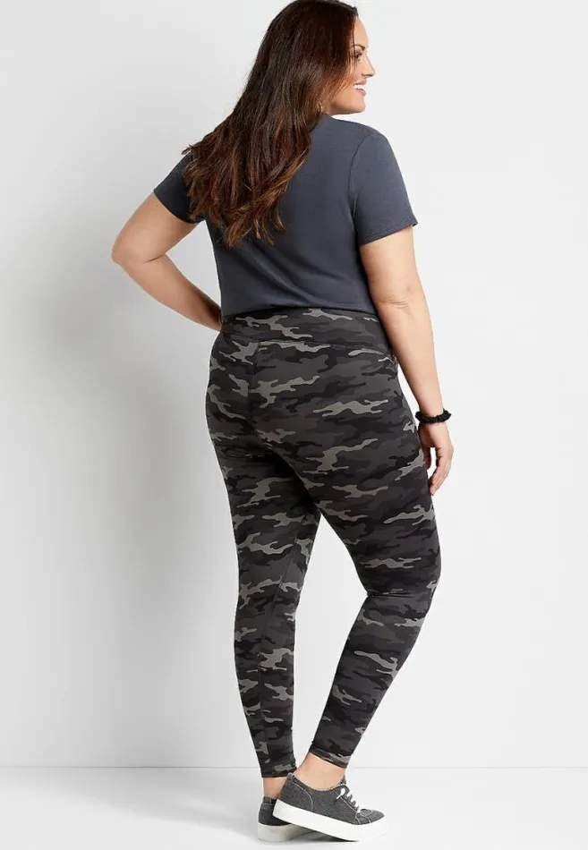 Women Plus Size High Rise Full Length Luxe Legging Maurices Plus Bottoms