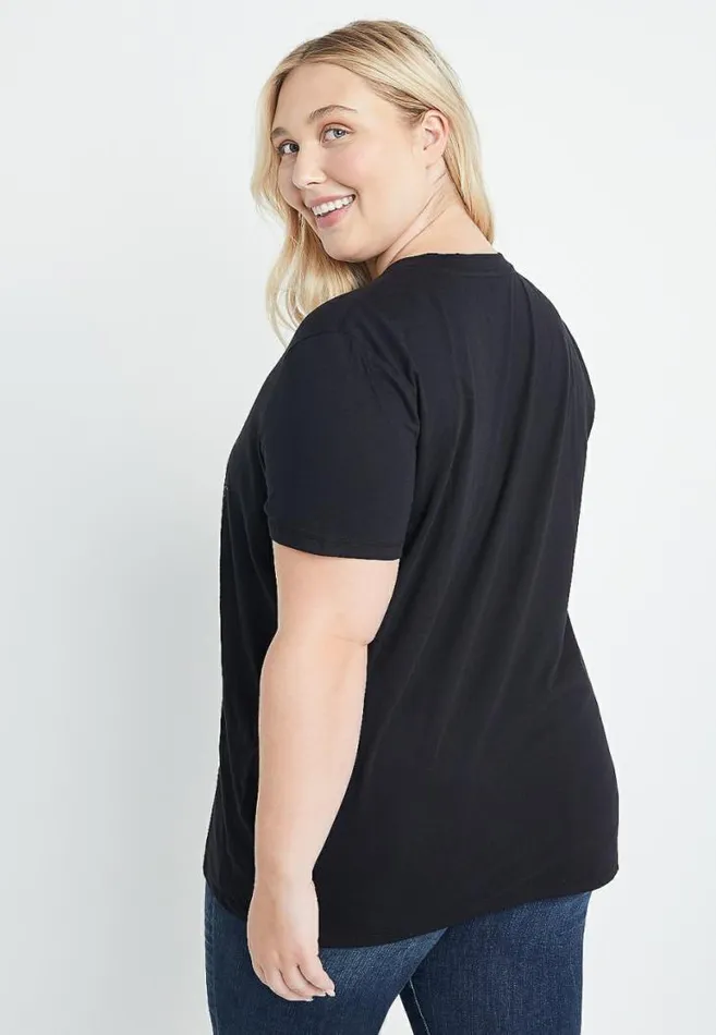 Women Plus Size Shania Twain Oversized Graphic Tee Maurices Plus Tops