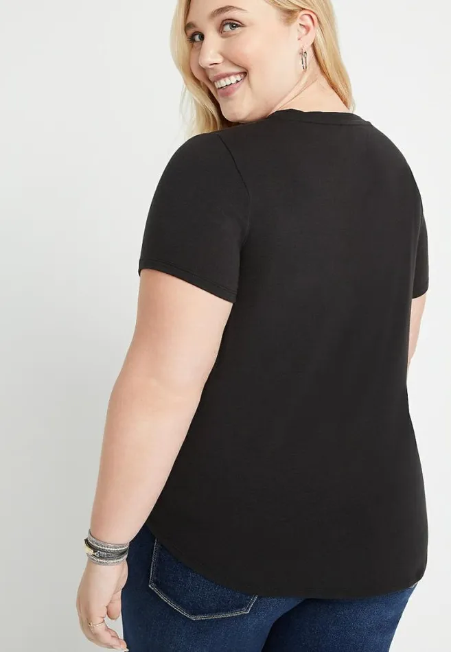 Women Plus Size Sixteen Candles Graphic Tee Maurices Plus Tops