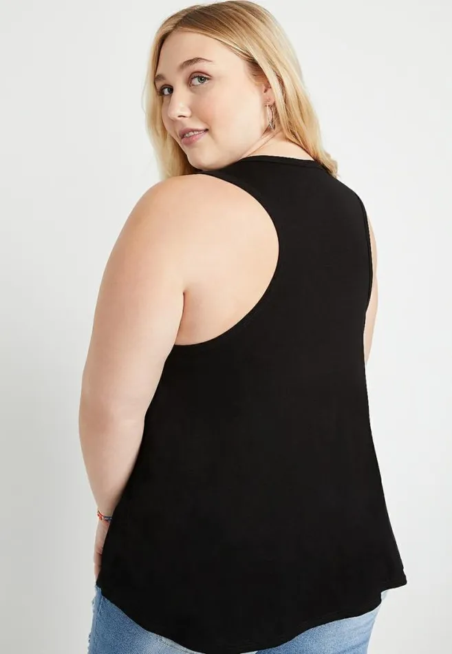 Women Plus Size Summer Nights Graphic Tank Top Maurices Plus Tops