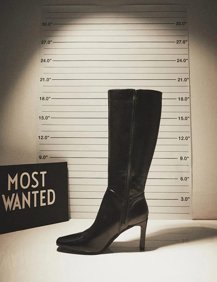 Women Pose Zip Up Knee High Block Heeled Boots Black Public Desire Long Boots Women Pose Zip Up Knee High Block Heeled Boots Black Public Desire Long Boots