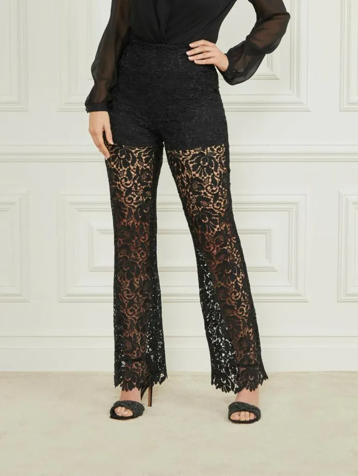 Women Primrose Lace Pant Black Marciano Bottoms Women Primrose Lace Pant Black Marciano Bottoms