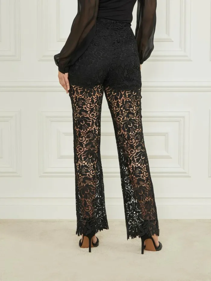 Women Primrose Lace Pant Black Marciano Bottoms Women Primrose Lace Pant Black Marciano Bottoms
