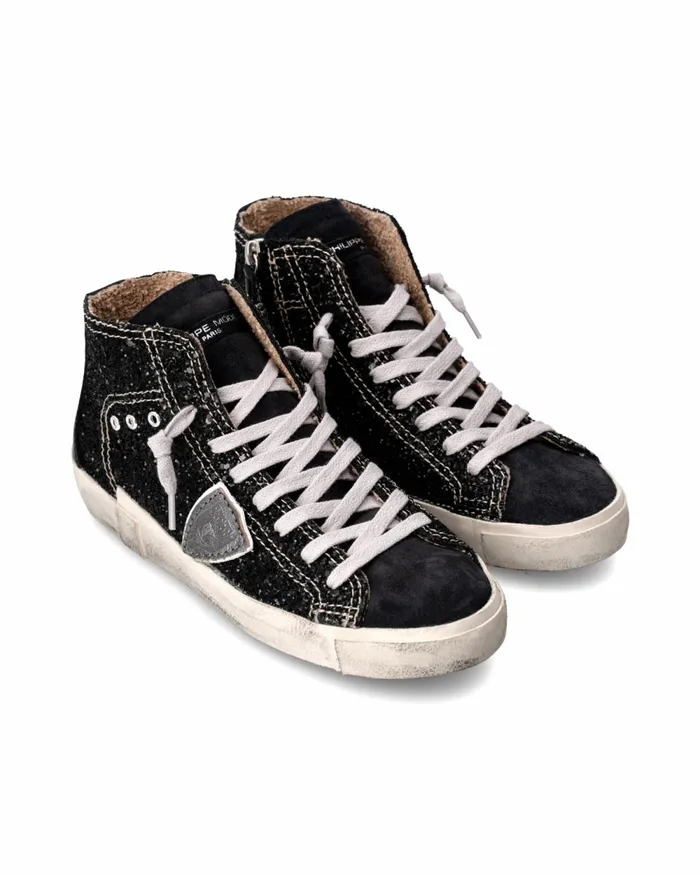 Women Prsx Sneakers Black Shoes PM Philippe Model Paris Casual