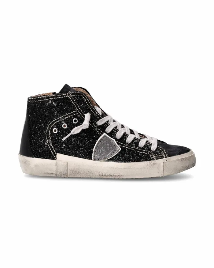 Women Prsx Sneakers Black Shoes PM Philippe Model Paris Casual