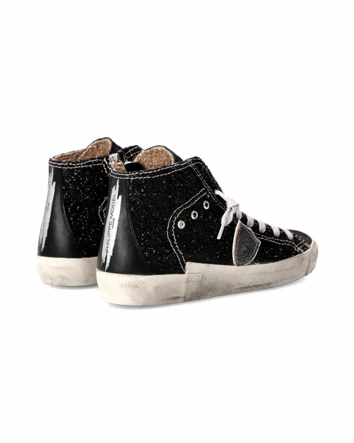 Women Prsx Sneakers Black Shoes PM Philippe Model Paris Casual