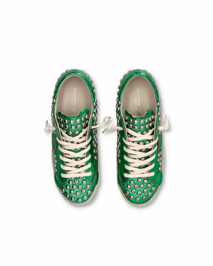Women Prsx Sneakers Green Shoes Paris Philippe Model Paris Casual