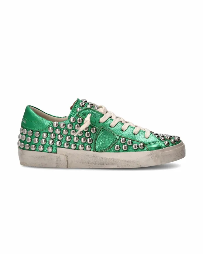 Women Prsx Sneakers Green Shoes Paris Philippe Model Paris Casual