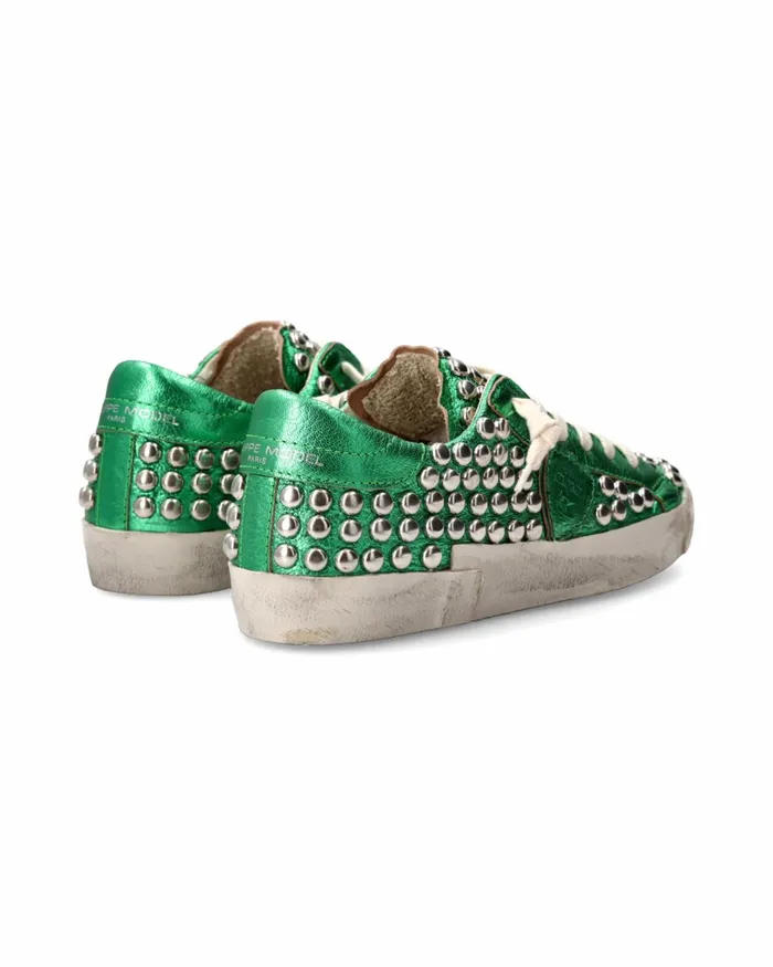 Women Prsx Sneakers Green Shoes Paris Philippe Model Paris Casual